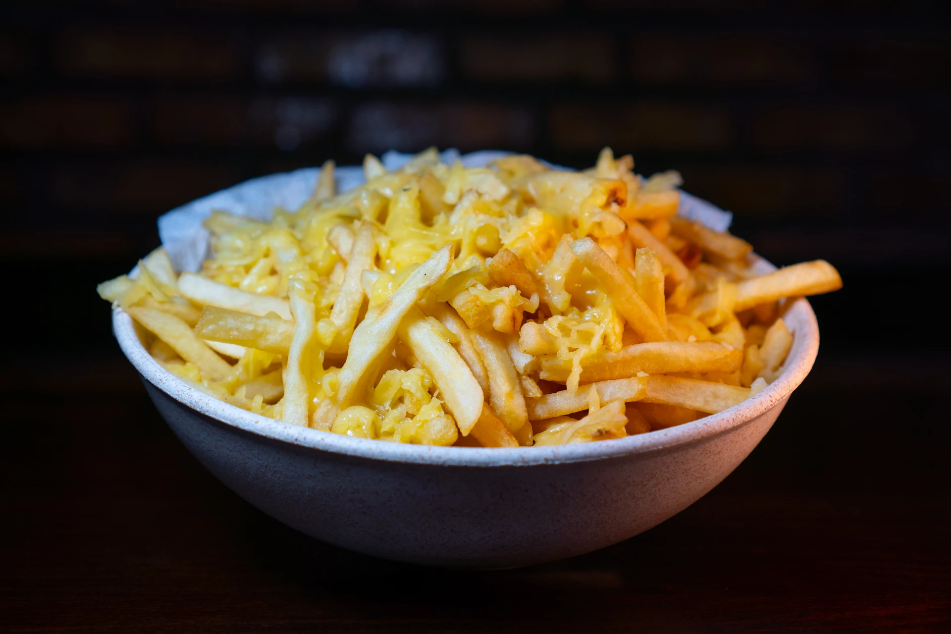 Porção Batata Frita com Queijo 500 G