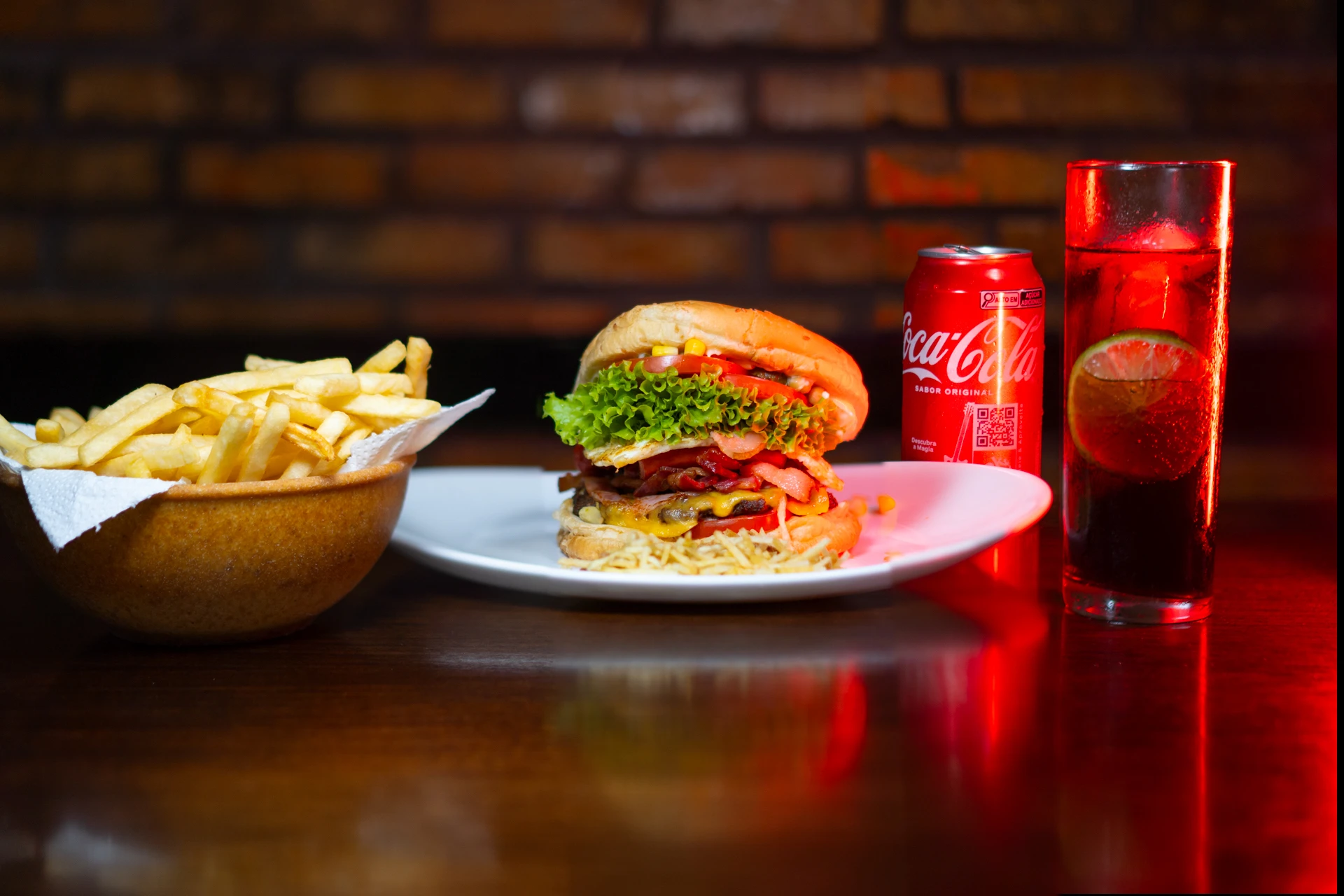 Trio Fast com Bacon Promoção