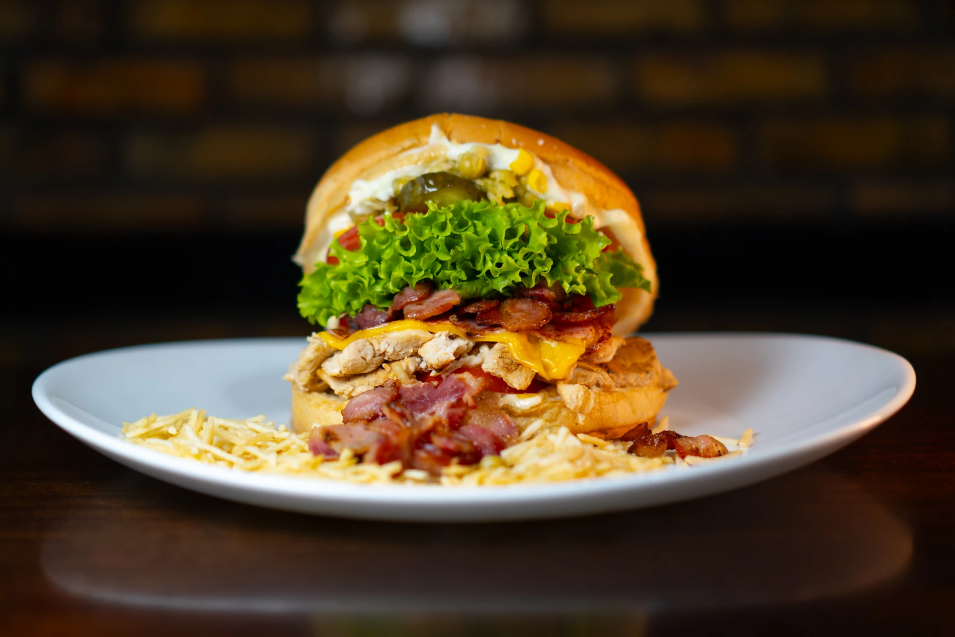 X - Frango com Bacon