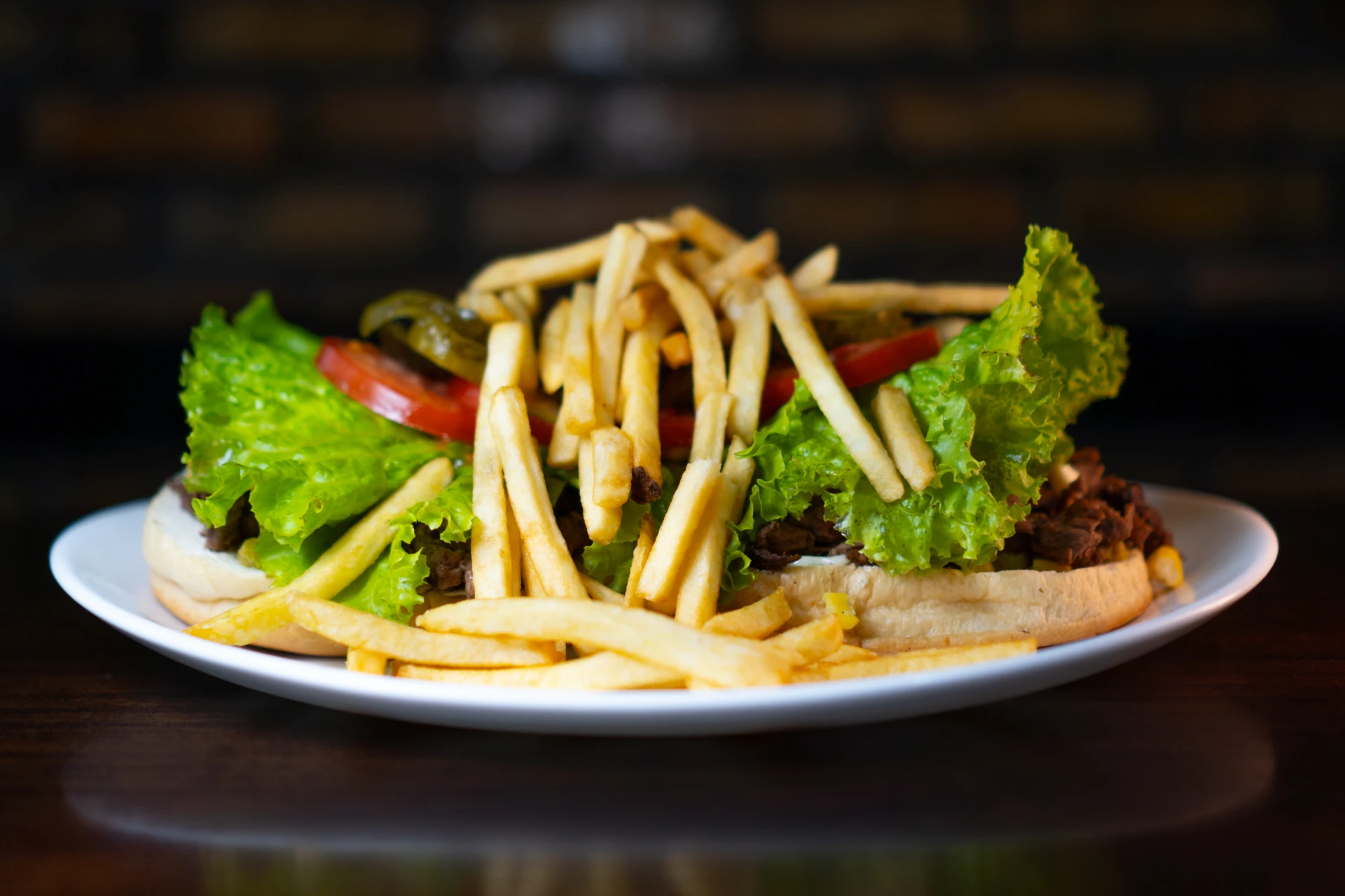 X - Bife com Ovo e Batata Frita
